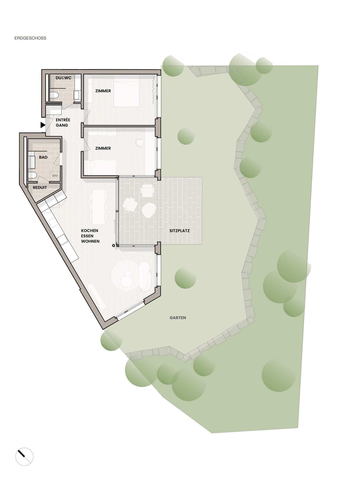 Garden apartment 3