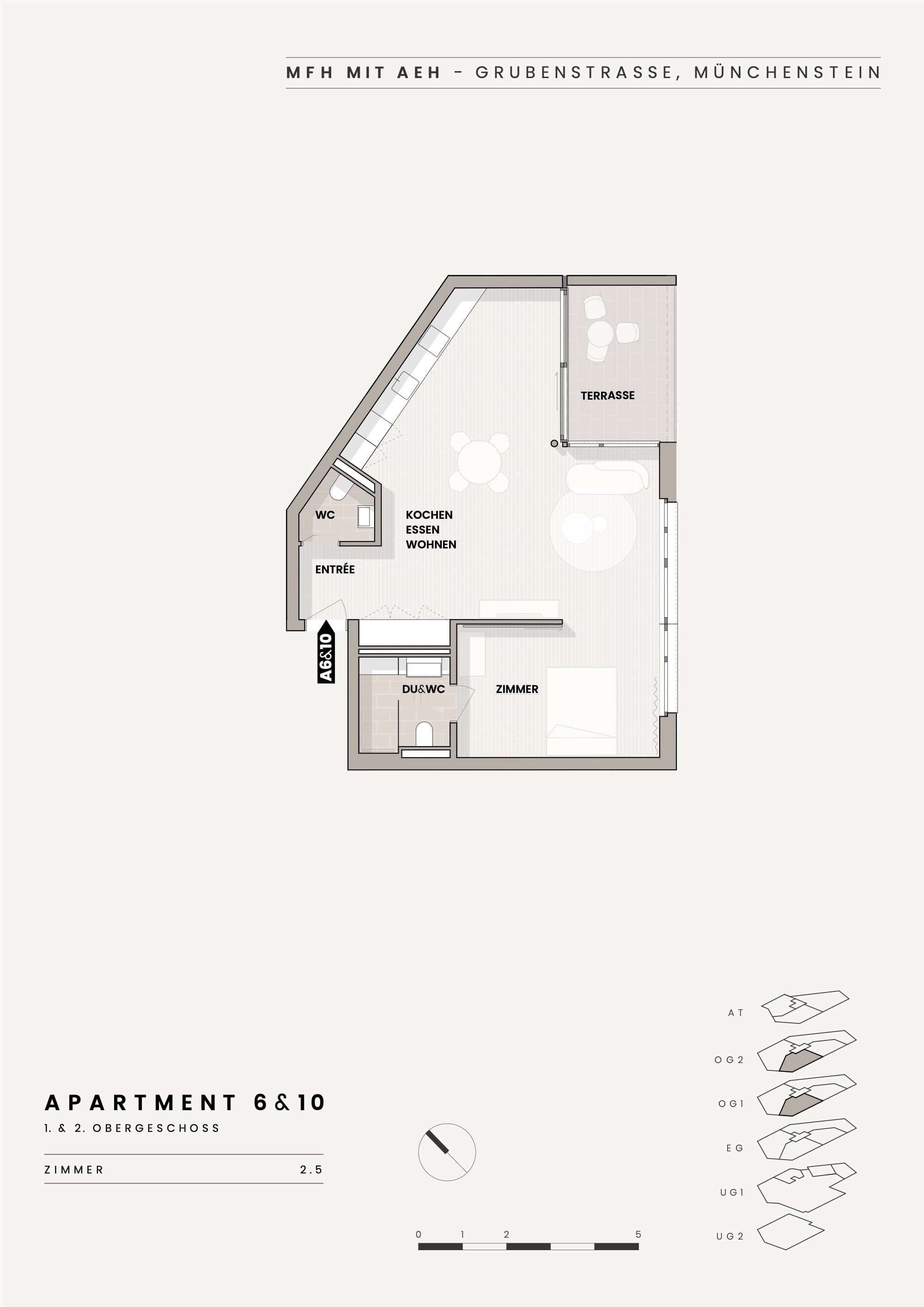 Upper-floor apartment 6