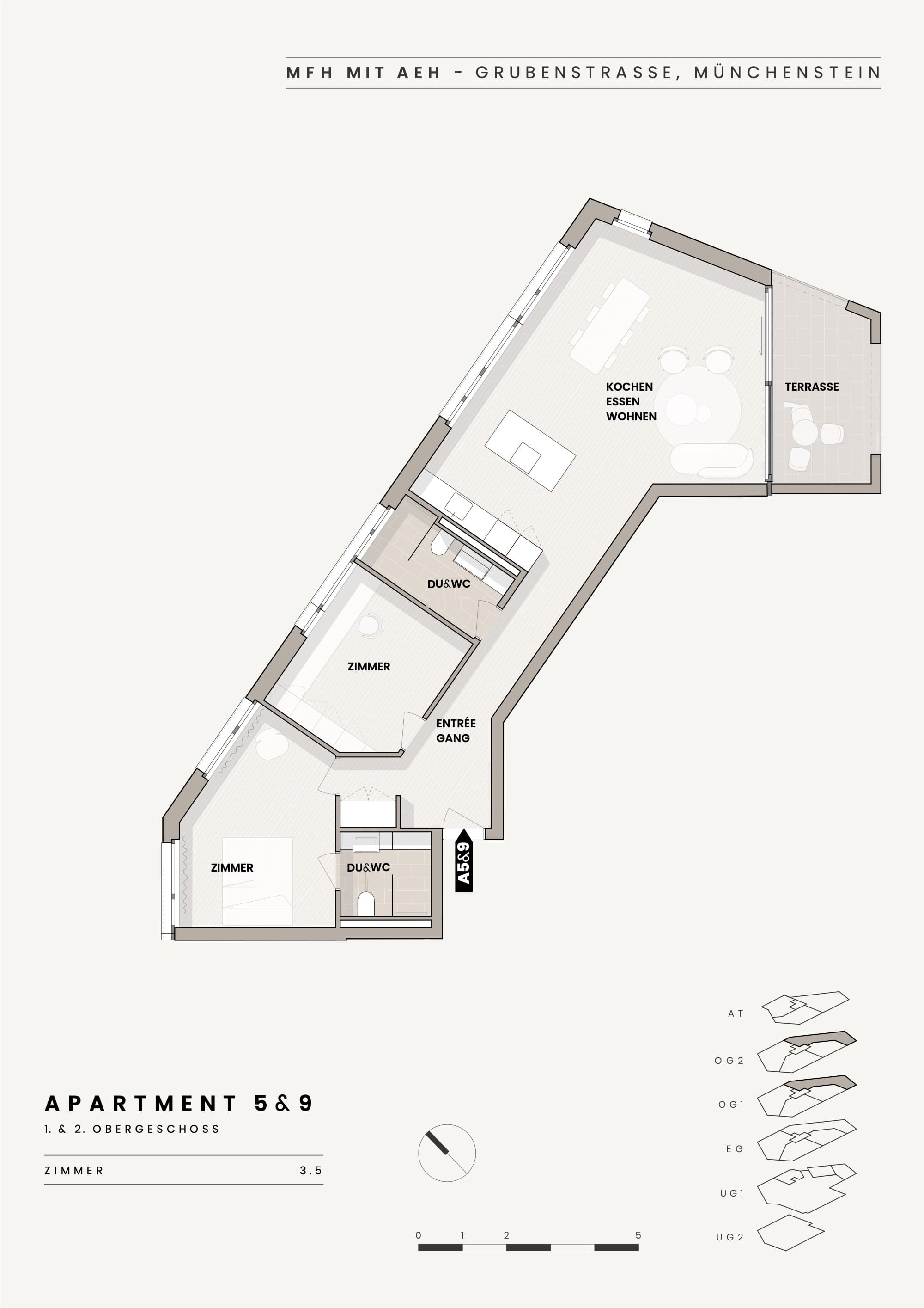 Upper-floor apartment 9