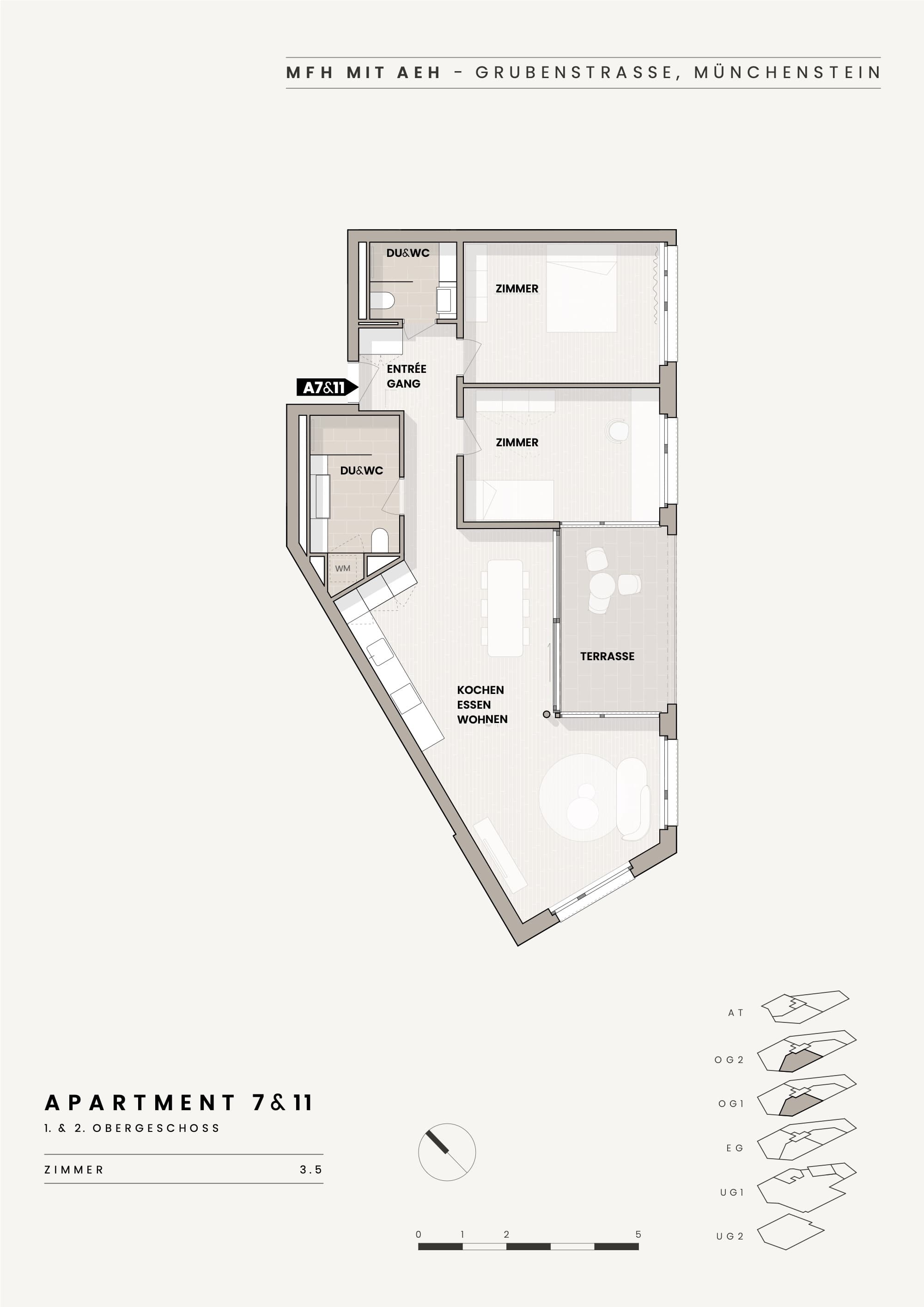 Upper-floor apartment 11