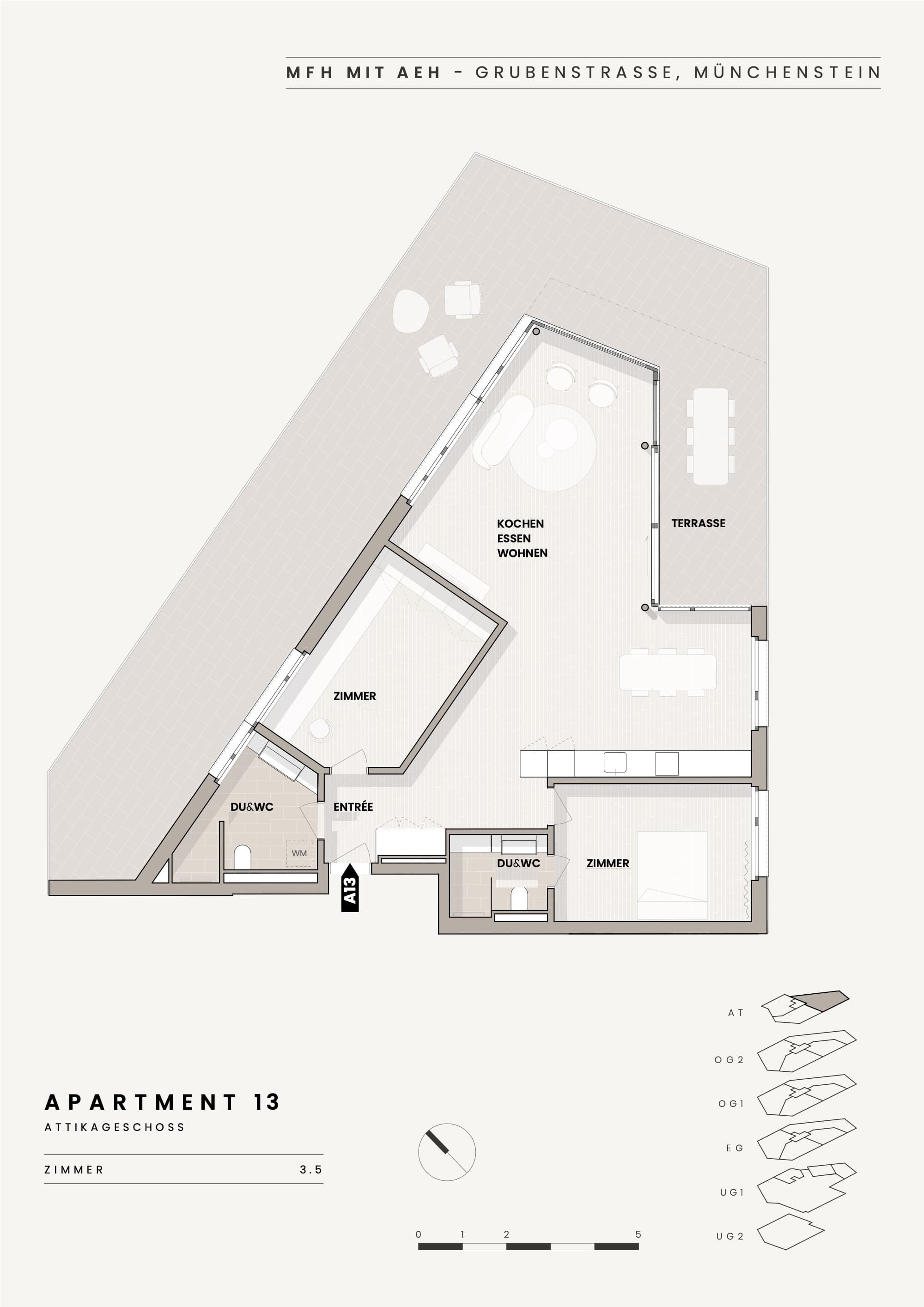Penthouse apartment 13